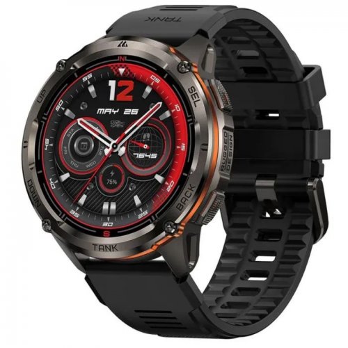 Розумний годинник KOSPET Tank T3 Ultra 2 Black купити в Україні | Telemart фото