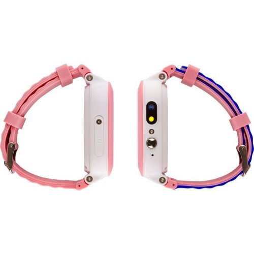Дитячий смарт-годинник AmiGo GO004 Splashproof Camera+LED Pink купити в Україні | Telemart фото