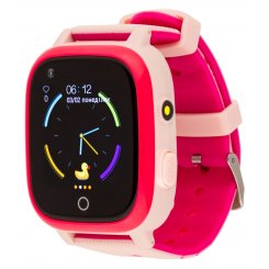 Детские смарт-часы AmiGo GO005 4G WIFI Thermometer Pink