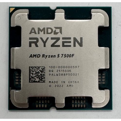 Процессор AMD Ryzen 5 7500F 3.7(5.0)GHz 32MB sAM5 Tray (100-000000597) (Восстановлено продавцом, 901986) купить в Украине | Telemart фото
