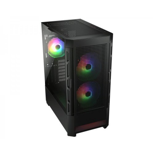 Уценка корпус Cougar Airface RGB Tempered Glass без БП Black (Вскрытая упаковка, 901989) купить в Украине | Telemart фото