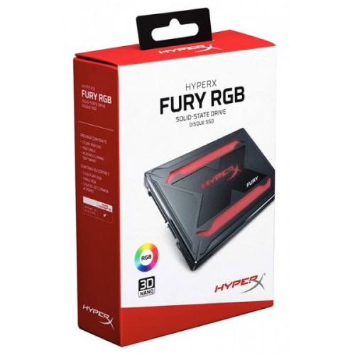 Продать SSD-диск HyperX Fury RGB TLC 960GB 2.5" Bundle (SHFR200B/960G) по Trade-In интернет-магазине Телемарт - Киев, Днепр, Украина фото