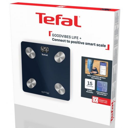 Умные весы Tefal Goodvibes Life+ (BM9720F0) Blue купить в Украине | Telemart фото