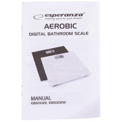 Напольные весы Esperanza EBS002W White купить в Украине | Telemart фото