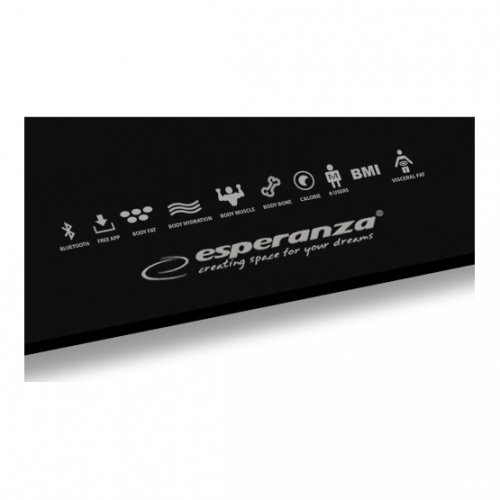 Умные весы Esperanza EBS016K Black купить в Украине | Telemart фото