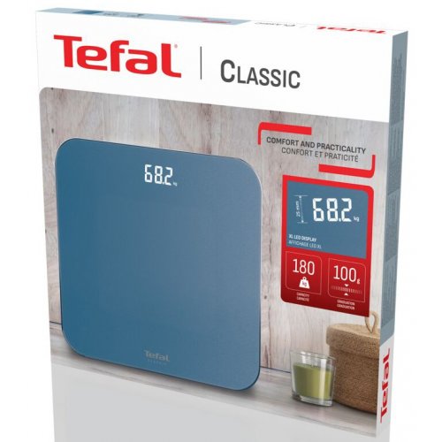 Підлогові ваги Tefal Classic (PP1905V0) Dark Blue купити в Україні | Telemart фото