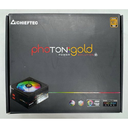 Блок живлення CHIEFTEC Photon Gold 750W RGB (GDP-750C-RGB) (Відновлено продавцем, 902074) купити в Україні | Telemart фото