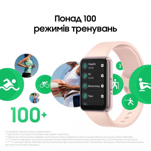 Фитнес-браслет Samsung Galaxy Fit3 (SM-R390NZAASEK) Gray купить в Украине | Telemart фото