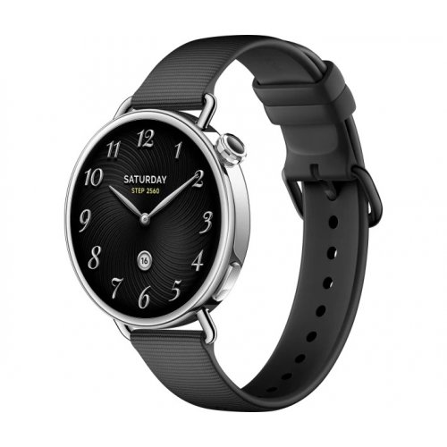 Умные часы Xiaomi Watch S4 41mm Fluororubber Strap (BHR07VRGL) Black купить в Украине | Telemart фото