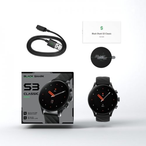 Умные часы Black Shark S3 Classic (BS-W2410) Black купить в Украине | Telemart фото
