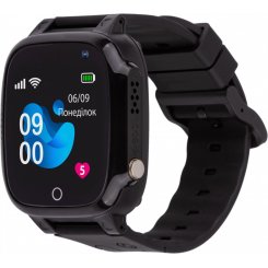 Детские смарт-часы AmiGo GO008 MILKY GPS WIFI Black