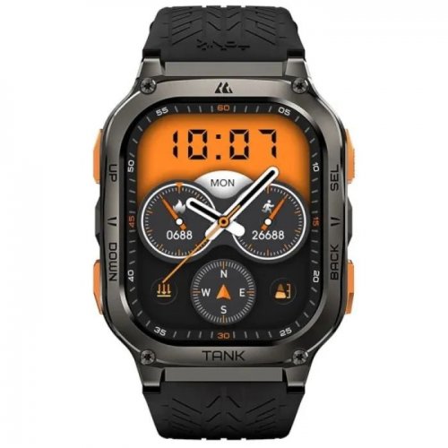 Розумний годинник KOSPET Tank M3 Ultra Black купити в Україні | Telemart фото