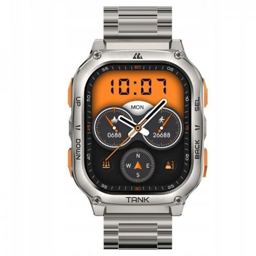 Розумний годинник KOSPET Tank M3 Ultra SE Silver купити в Україні | Telemart фото