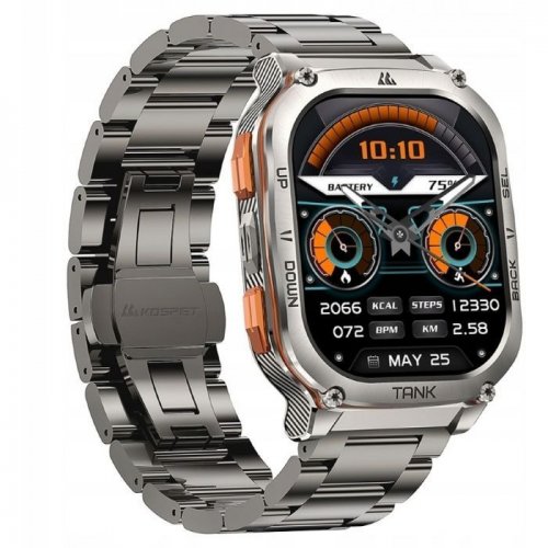 Розумний годинник KOSPET Tank M3 Ultra SE Silver купити в Україні | Telemart фото