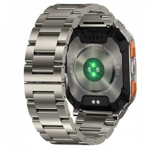 Розумний годинник KOSPET Tank M3 Ultra SE Silver купити в Україні | Telemart фото