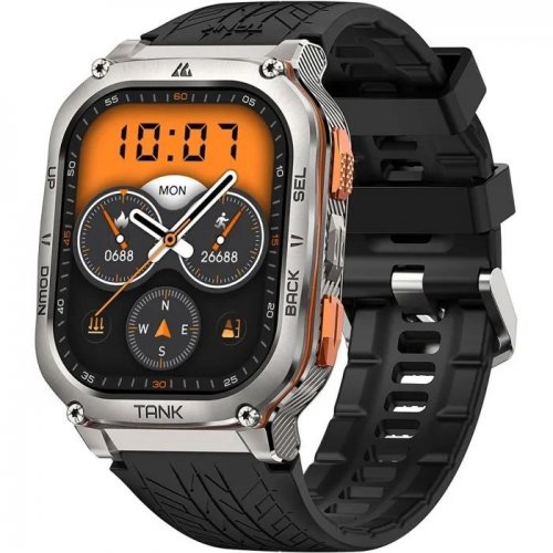 Розумний годинник KOSPET Tank M3 Ultra Silver купити в Україні | Telemart фото