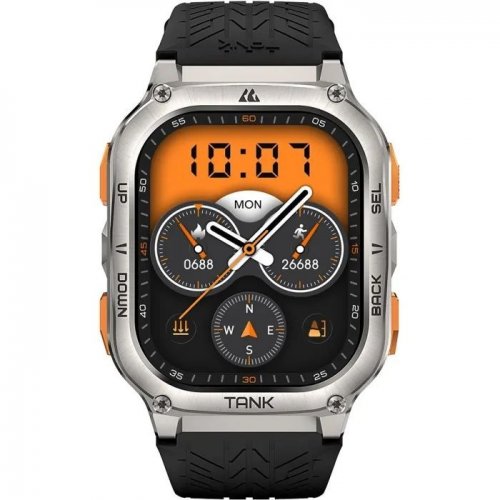 Розумний годинник KOSPET Tank M3 Ultra Silver купити в Україні | Telemart фото