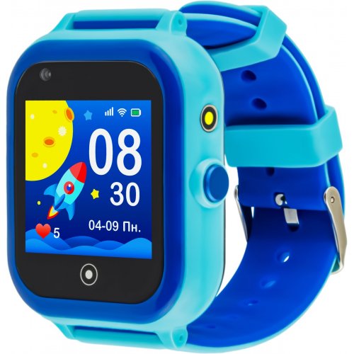 Детские смарт-часы GARMIX PointPRO-200 4G Blue купить в Украине | Telemart фото