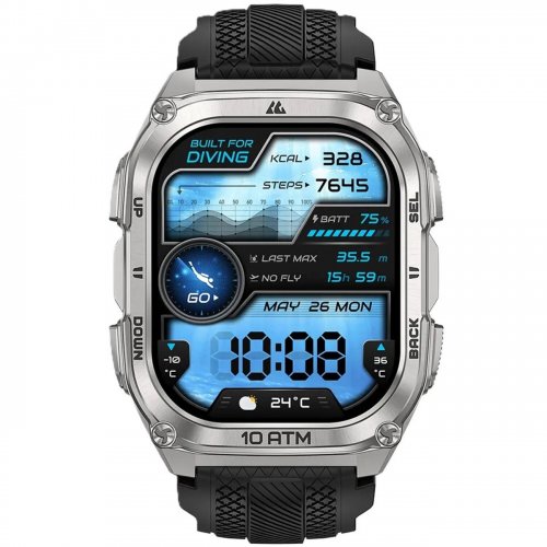 Умные часы KOSPET Tank M4 Silver купить в Украине | Telemart фото