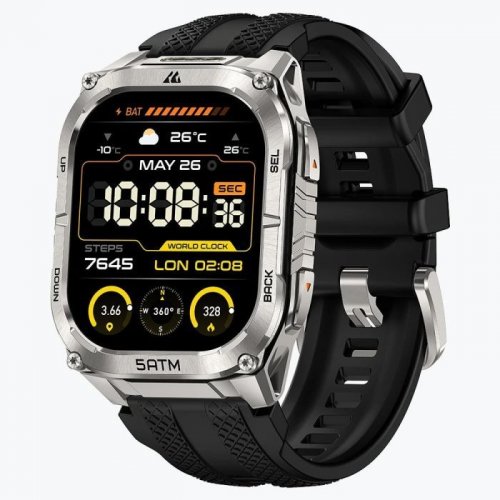 Умные часы KOSPET Tank M4C Silver купить в Украине | Telemart фото