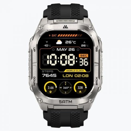 Умные часы KOSPET Tank M4C Silver купить в Украине | Telemart фото