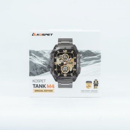 Розумний годинник KOSPET Tank M4 SE Black купити в Україні | Telemart фото
