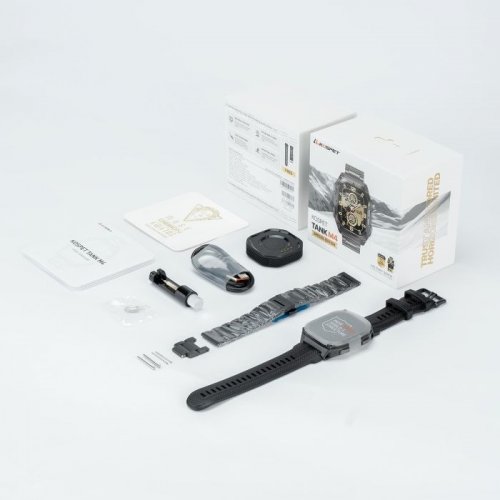 Розумний годинник KOSPET Tank M4 SE Black купити в Україні | Telemart фото