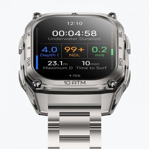 Умные часы KOSPET Tank M4 SE Silver купить в Украине | Telemart фото