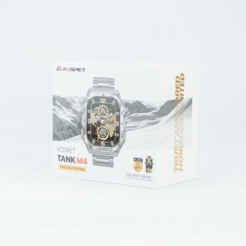 Умные часы KOSPET Tank M4 SE Silver купить в Украине | Telemart фото