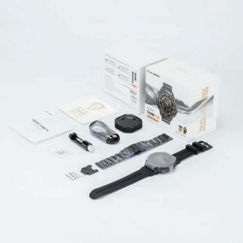 Розумний годинник KOSPET Tank T4 SE Black купити в Україні | Telemart фото