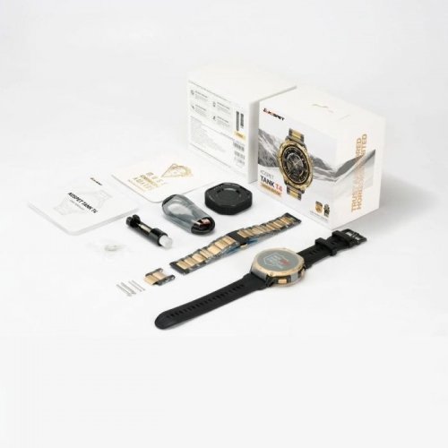 Розумний годинник KOSPET Tank T4 SE Gold купити в Україні | Telemart фото