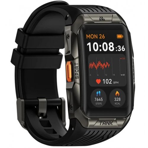 Розумний годинник KOSPET Tank X2 Ultra Black купити в Україні | Telemart фото