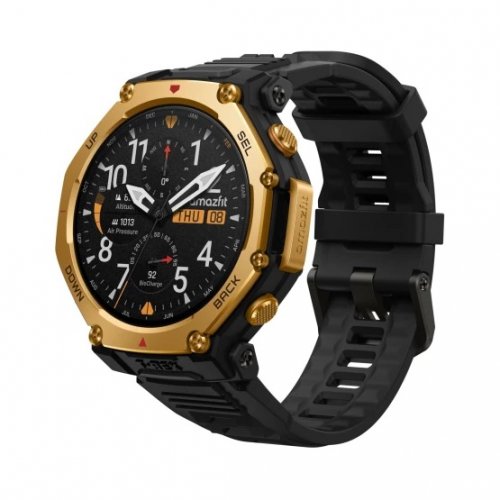 Розумний годинник Amazfit T-Rex 3 Pro 48mm (W2444OV5N) Black/Gold купити в Україні | Telemart фото