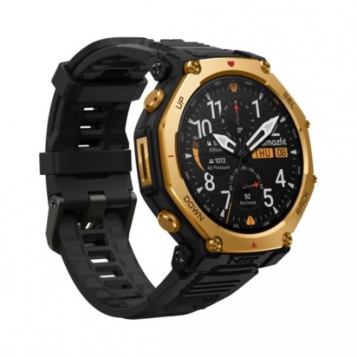 Розумний годинник Amazfit T-Rex 3 Pro 48mm (W2444OV5N) Black/Gold купити в Україні | Telemart фото