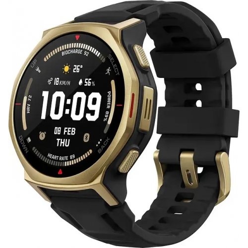 Умные часы Amazfit T-Rex 3 Pro 44.8mm (W2549GL1N) Black/Gold купить в Украине | Telemart фото