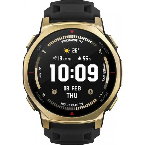 Умные часы Amazfit T-Rex 3 Pro 44.8mm (W2549GL1N) Black/Gold купить в Украине | Telemart фото