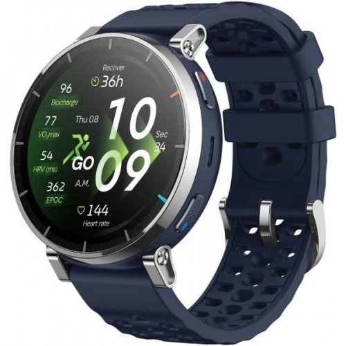 Розумний годинник Amazfit Active 3 Premium (W2559GL2N) Blue купити в Україні | Telemart фото