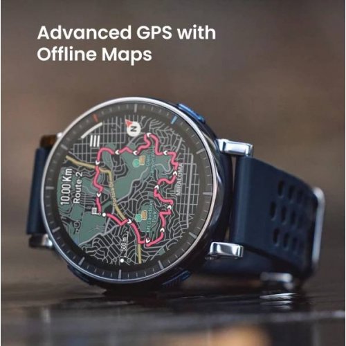 Розумний годинник Amazfit Active 3 Premium (W2559GL2N) Blue купити в Україні | Telemart фото