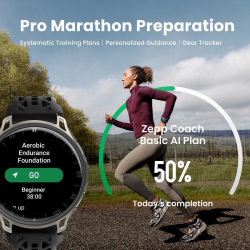 Розумний годинник Amazfit Cheetah 2 Pro (W2564GL1N) Titanium купити в Україні | Telemart фото