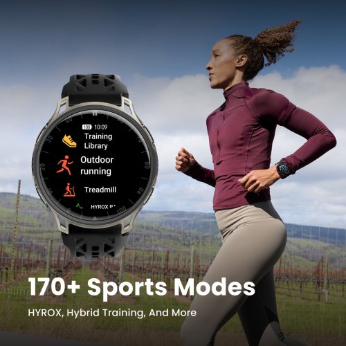 Розумний годинник Amazfit Cheetah 2 Pro (W2564GL1N) Titanium купити в Україні | Telemart фото