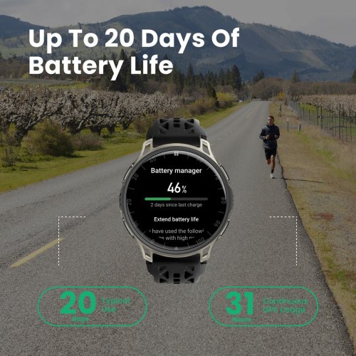 Розумний годинник Amazfit Cheetah 2 Pro (W2564GL1N) Titanium купити в Україні | Telemart фото