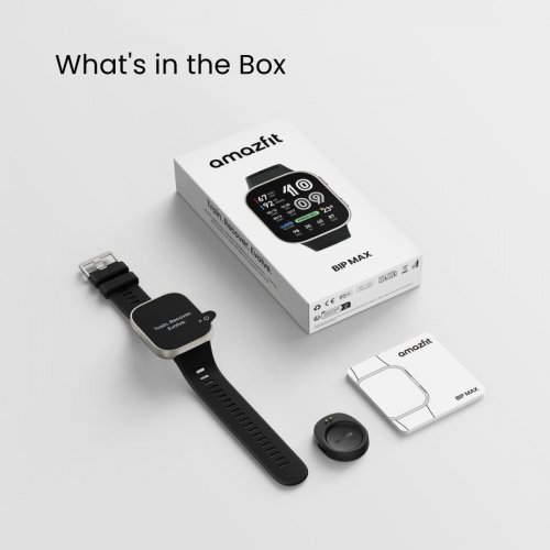 Умные часы Amazfit Bip Max (W2568AP1N) Silver купить в Украине | Telemart фото