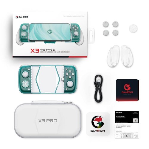 Уцінка геймпад Gamesir X3 Pro Green (Розкрита упаковка, 902203) купити в Україні | Telemart фото