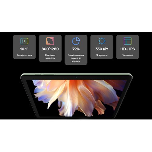Планшет Blackview Tab 20 Wi-Fi 4/64GB (6931548323136) Interstellar Grey купити в Україні | Telemart фото