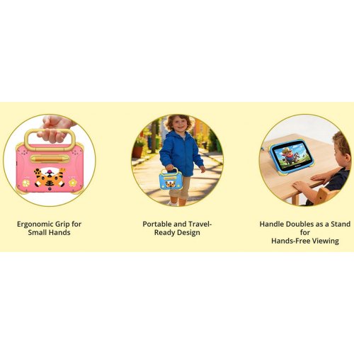 Планшет Blackview Tab Link 1 Kids Mini Wi-Fi 3/32GB (6931548327905) Brave Blue купити в Україні | Telemart фото