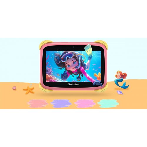 Планшет Blackview Tab Link 1 Kids Mini Wi-Fi 3/32GB (6931548327912) Sweet Pink купити в Україні | Telemart фото