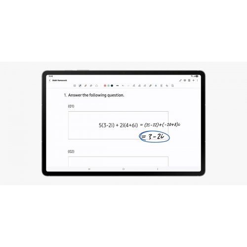 Планшет Samsung Galaxy Tab S10 FE Wi-Fi 8/128GB (SM-X520NZAREUC) Gray купити в Україні | Telemart фото