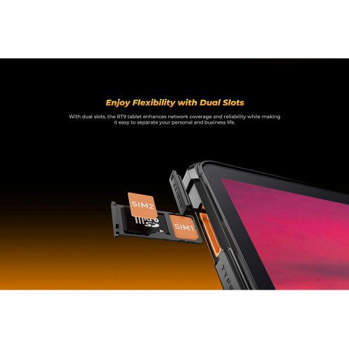 Планшет OUKITEL RT9 LTE 6/256GB (6931940766845) Black купити в Україні | Telemart фото