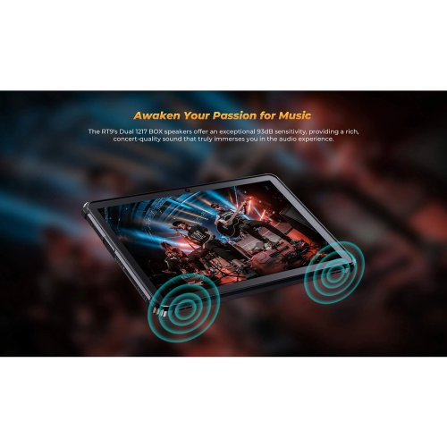 Планшет OUKITEL RT9 LTE 6/256GB (6931940766845) Black купити в Україні | Telemart фото