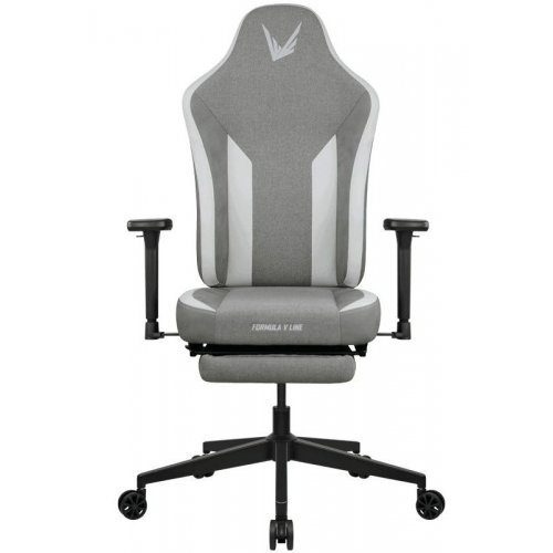 Игровое кресло Formula V Line Ryvo Plus Pawtex (4711401665748) Light Grey купить в Украине | Telemart фото